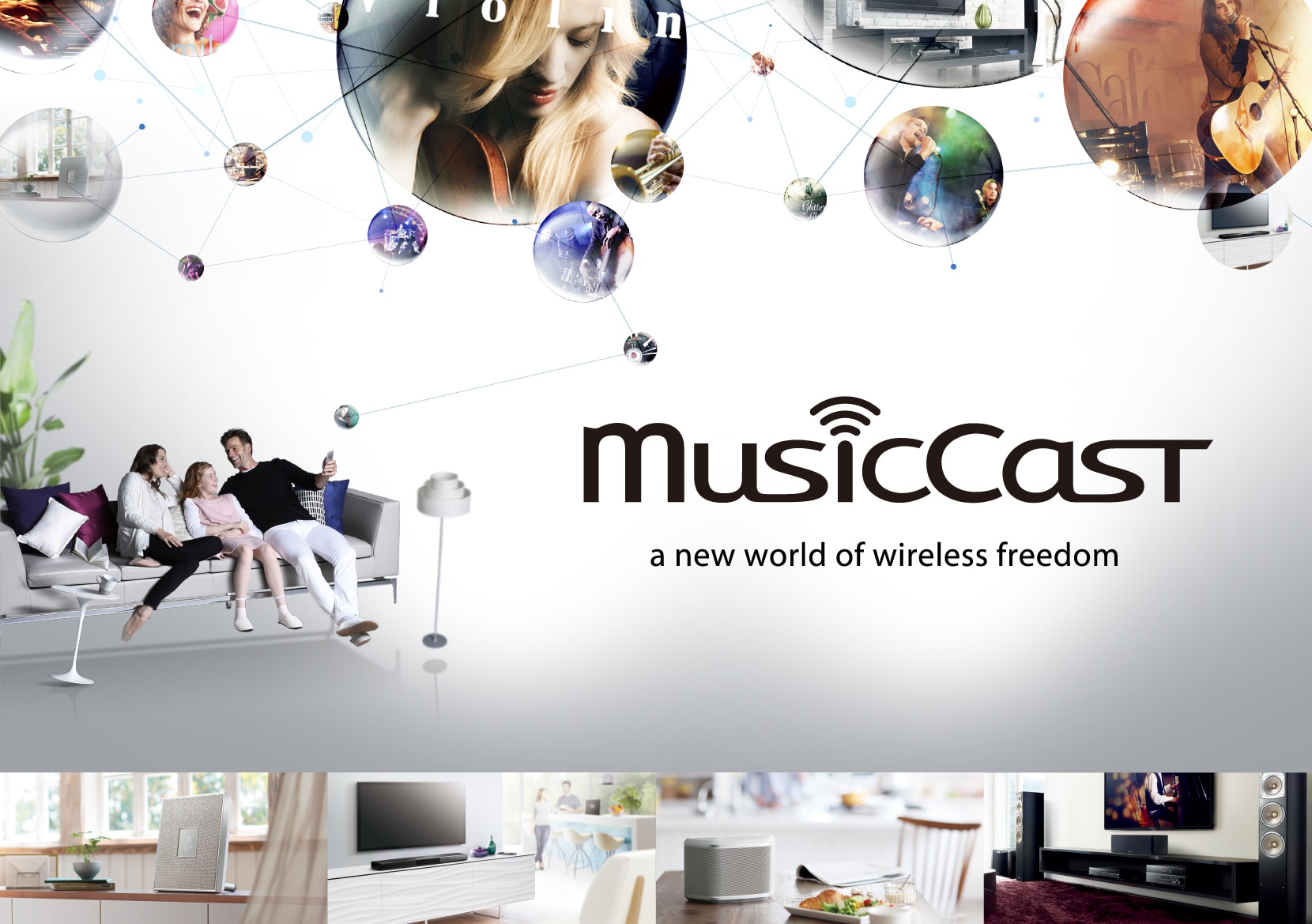 MusicCast - a new world of wireless freedom