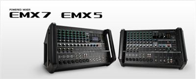 Yamaha Powered Mixers EMX5 and EMX7