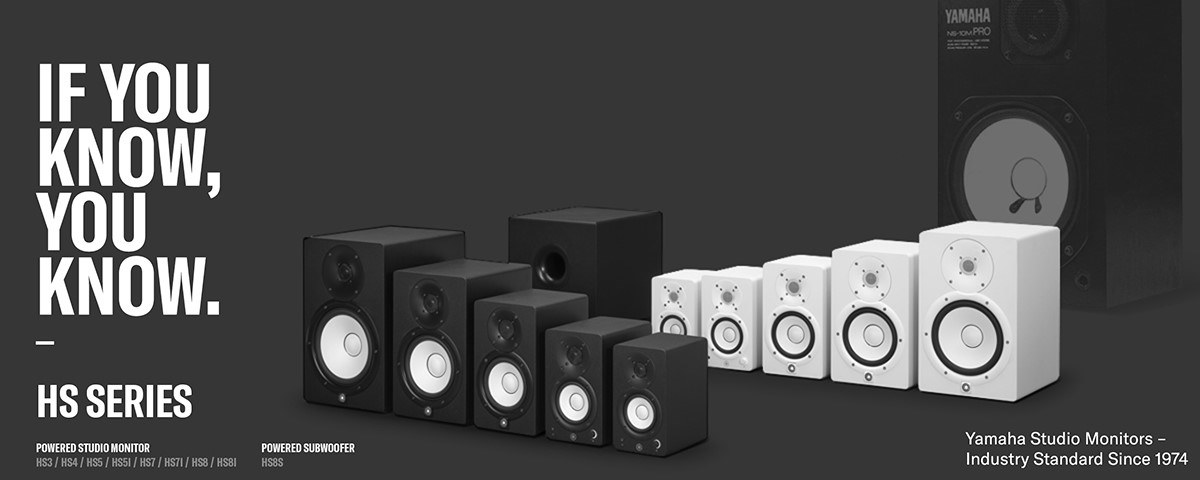 HS Series (HS5/HS7/HS8/HS8S) - Overview - Speakers HS Series (HS5/HS7/HS8/HS8S) - Overview - Speakers