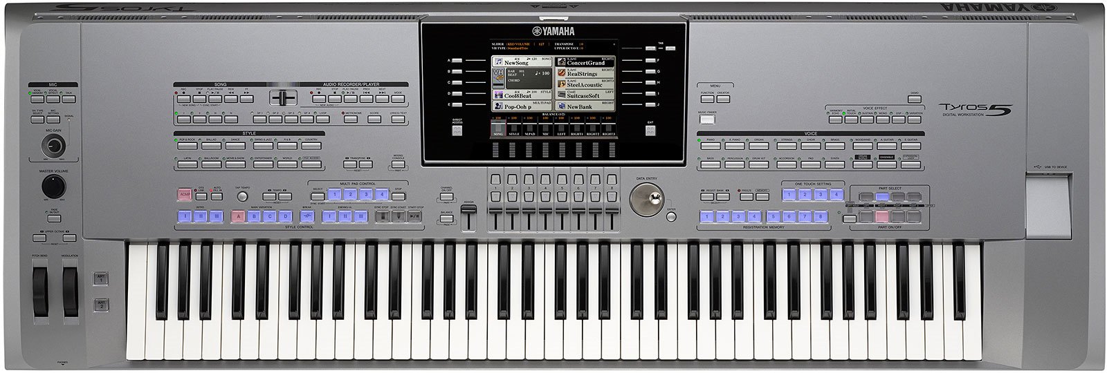 Tyros5 - Overview - Arranger Workstations - Keyboard Instruments ...