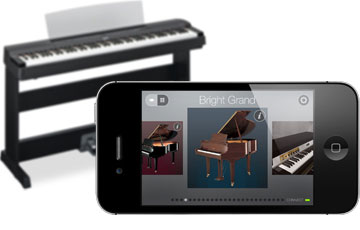 P-255 Controller - Overview - Apps - Products - Pianos - Yamaha