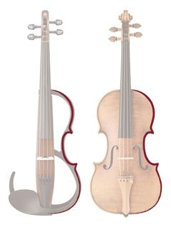 Yamaha Ysv104 Silent Violin Red