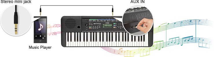 PSR-E253 - Overview - Portable Keyboards - Products - Keyboard