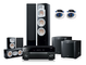 Yamaha Home Theatre Pack with Surround Sound Speakers and DJ Light