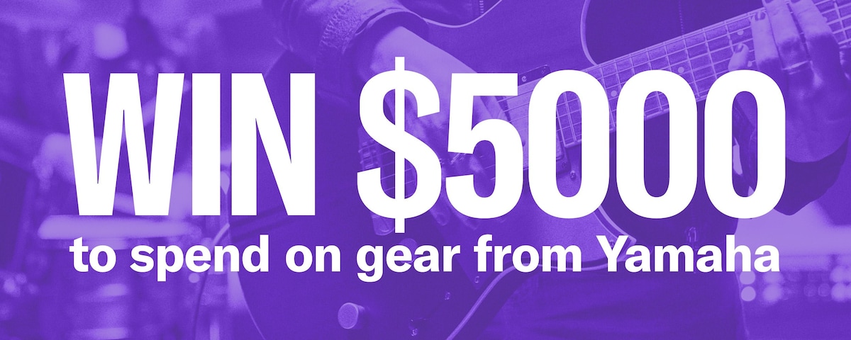 Win $5000 of Yamaha Gear