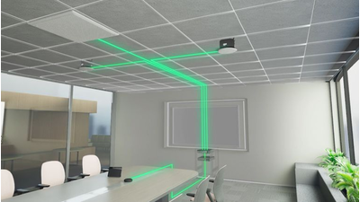 Illustration showing ADECIA devices connected via network