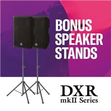 DXRmkII Bonus Speaker Stands Promotion