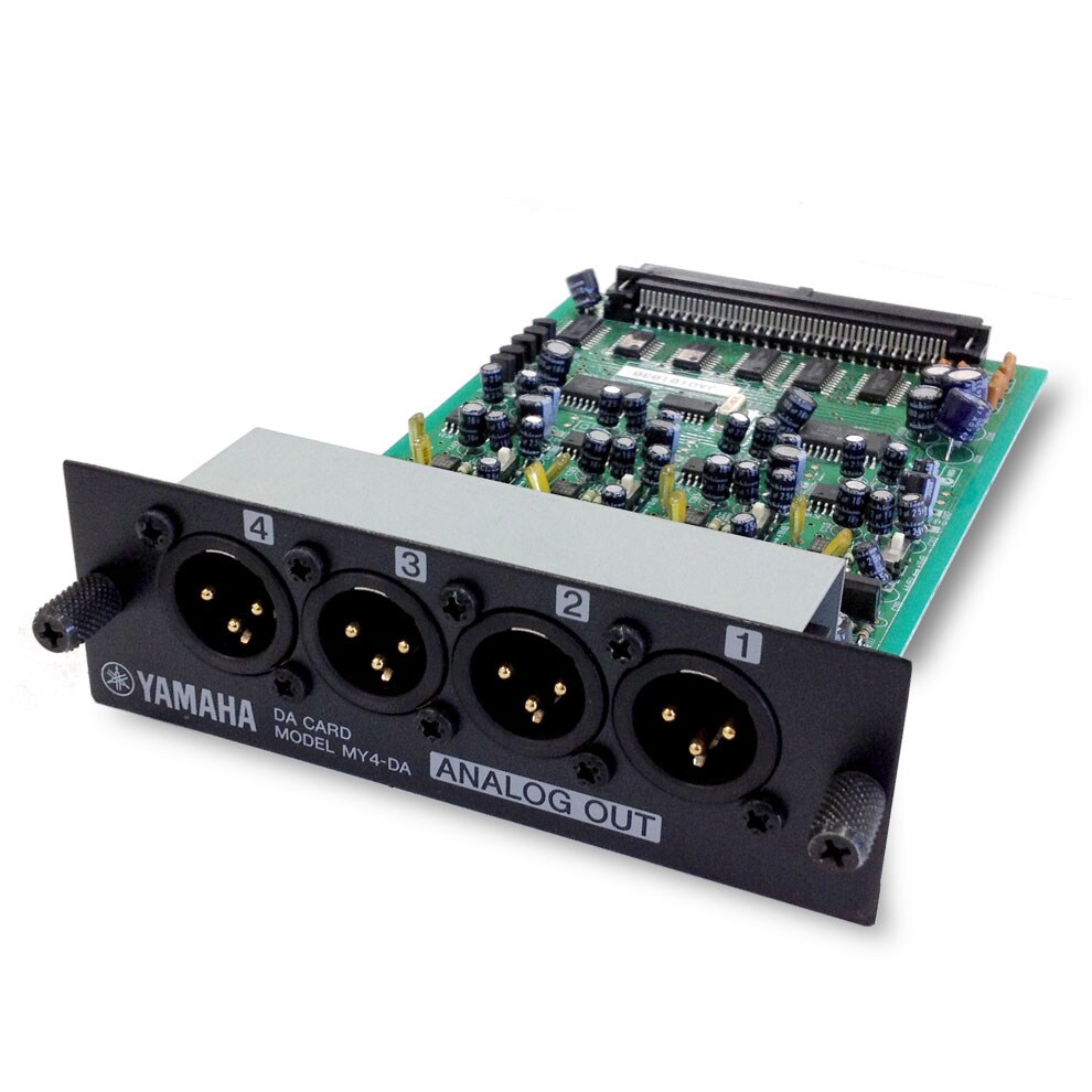 Analog Cards - Overview - Interfaces - Products - Audio - Yamaha