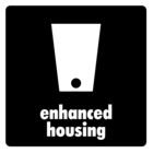 Improved housing for clean, reliable drum sound.