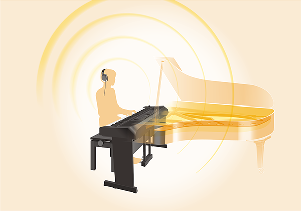 Yamaha DGX670 digital piano Stereo Optimizer