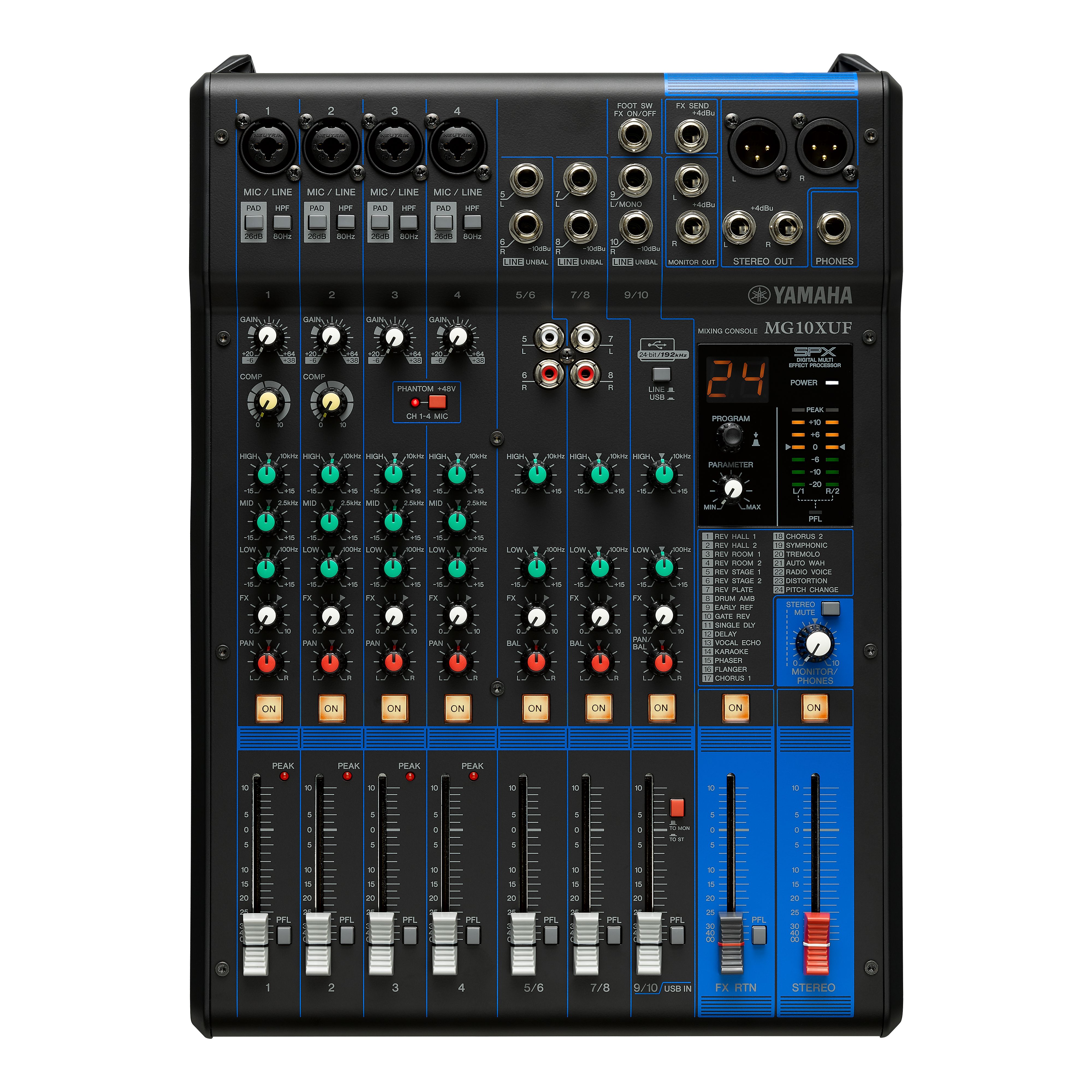 MG Series - Overview - Mixers - Professional Audio