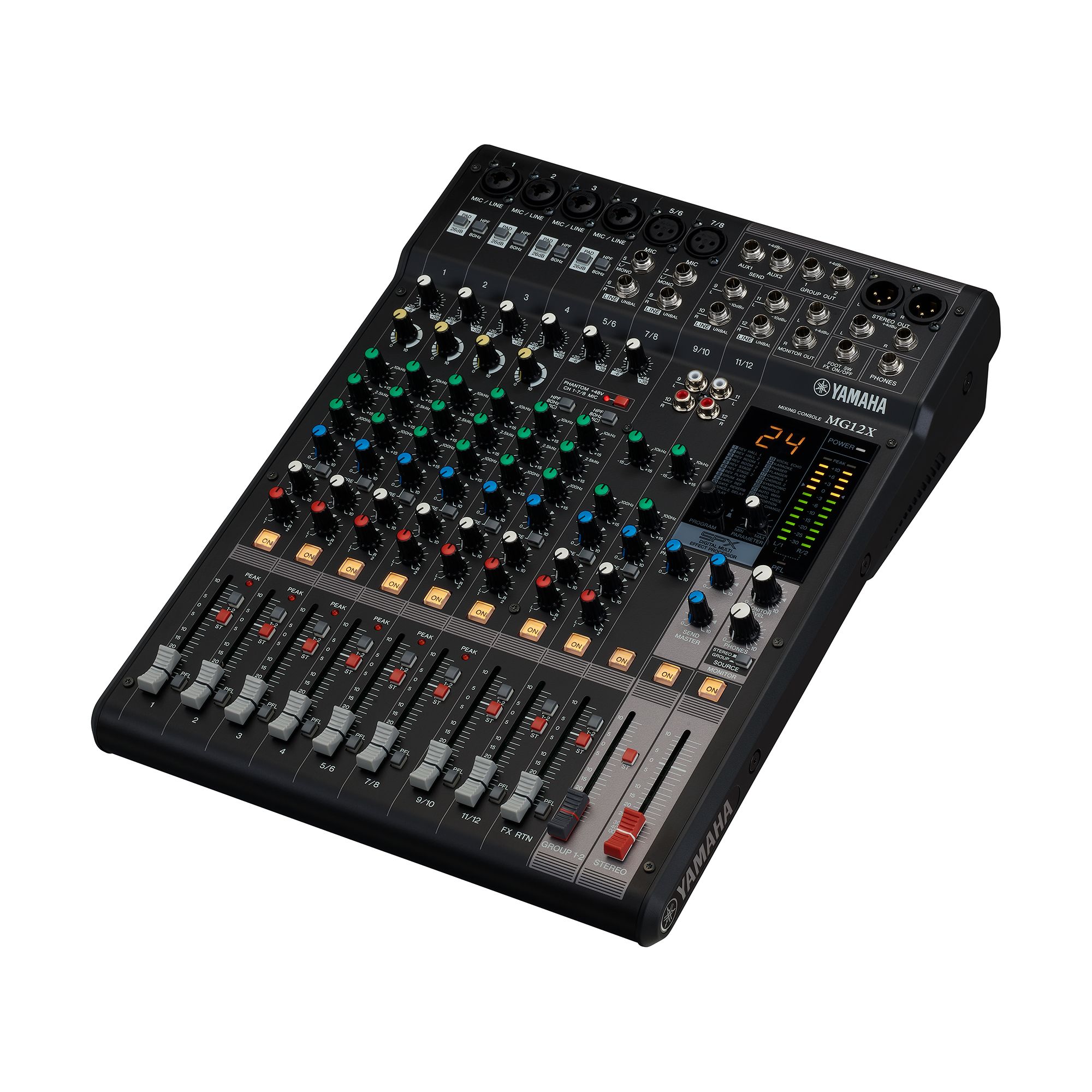 Yamaha MG12XUK 12-Channel Analog Mixer | Guitar Center