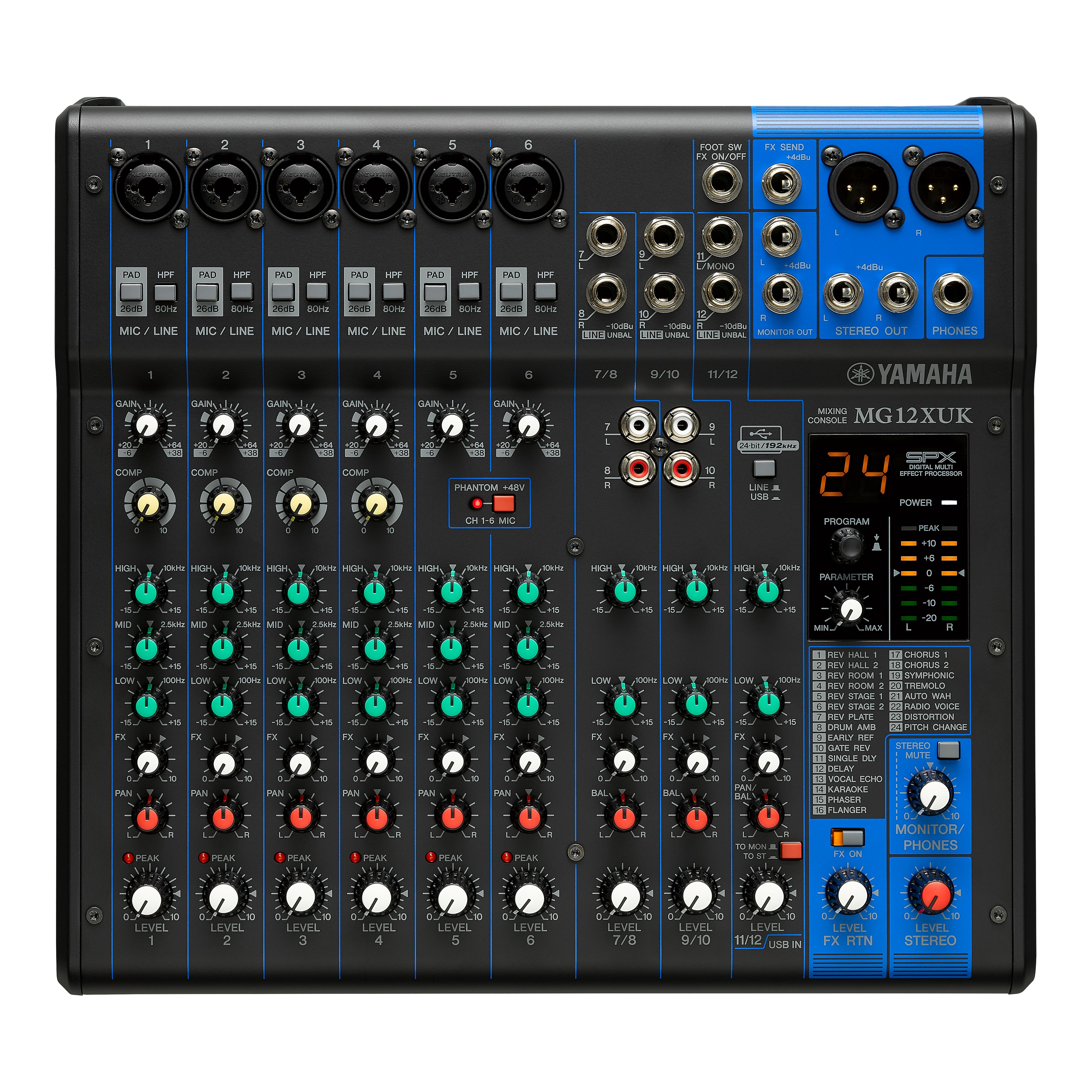 MG Series - Overview - Mixers - Professional Audio - Products 