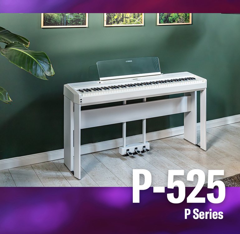 P-525 - Specs - P Series - Pianos - Musical Instruments - Products