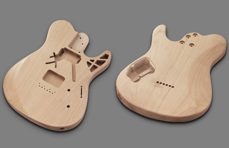 Body shape of Pacifica SC Professional featuring slit and chamber processing