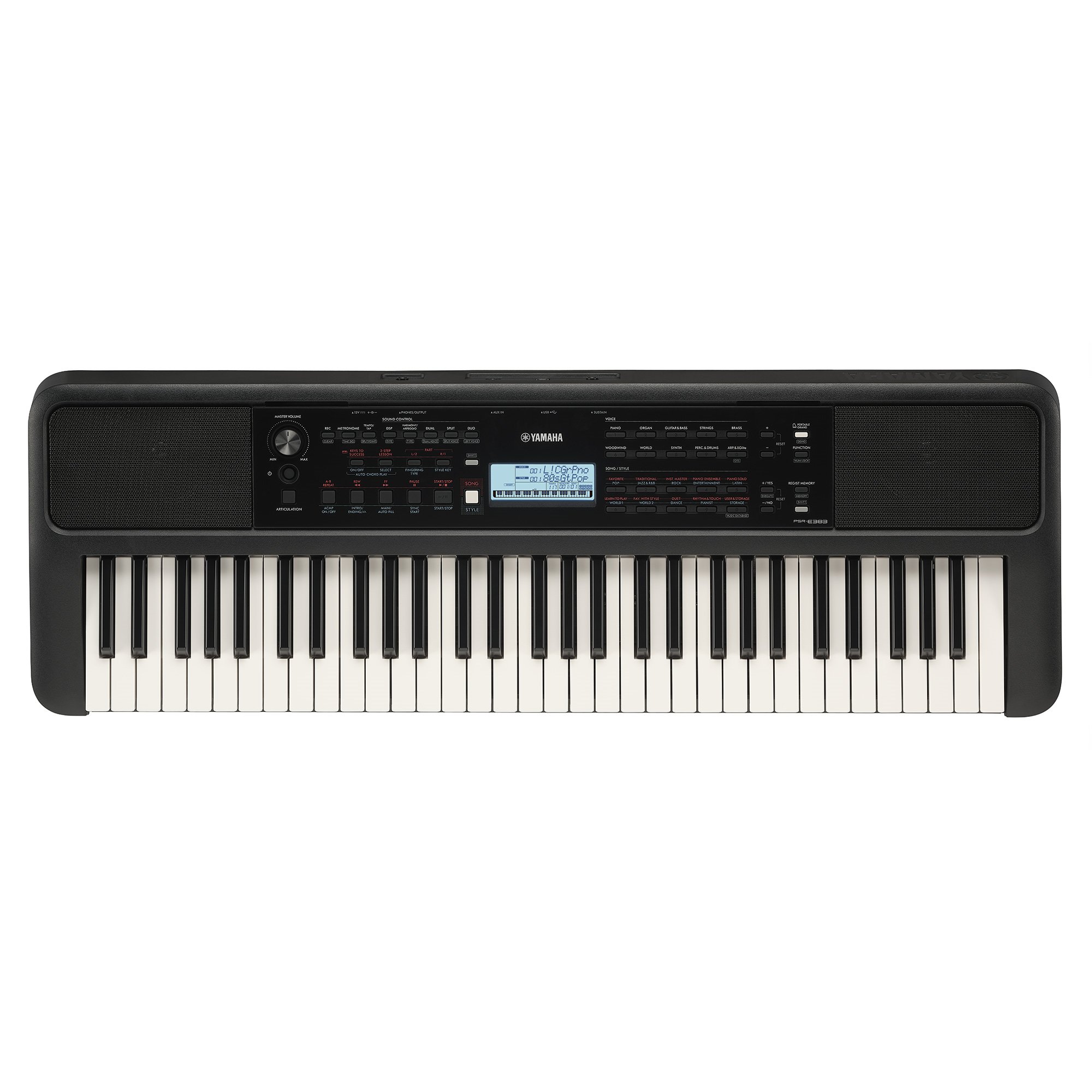 PSR-E383 - Overview - Home Keyboards - Keyboard Instruments