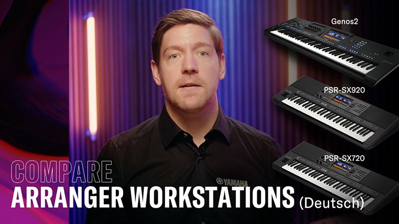 PSR-SX720 - Overview - Arranger Workstations - Keyboard