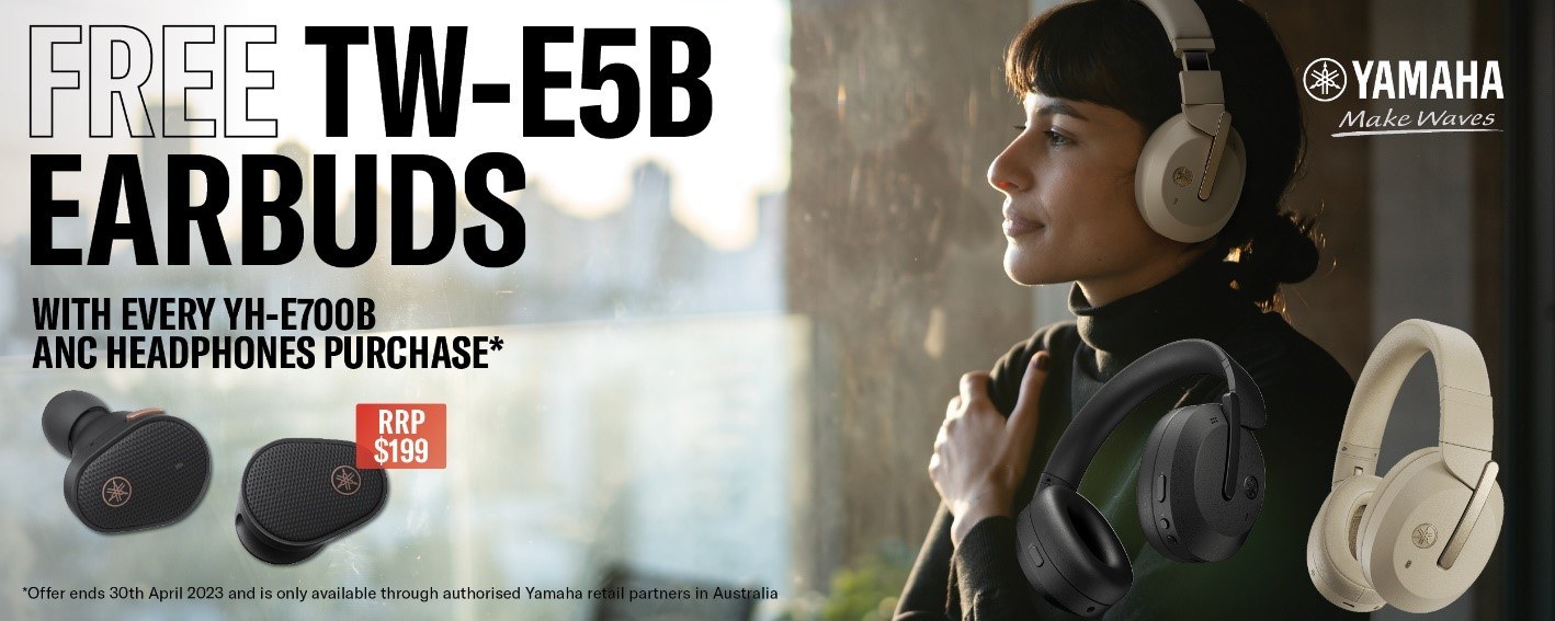 Get Free TW E5B Earbuds with Every YH E700B ANC Headphones