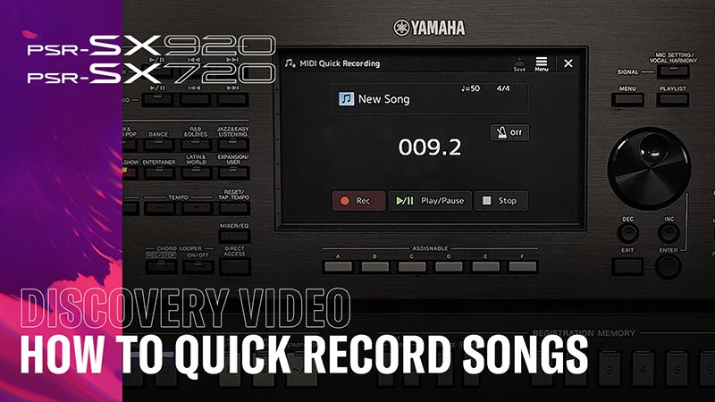 PSR-SX Media Library - Yamaha - Music - Australia