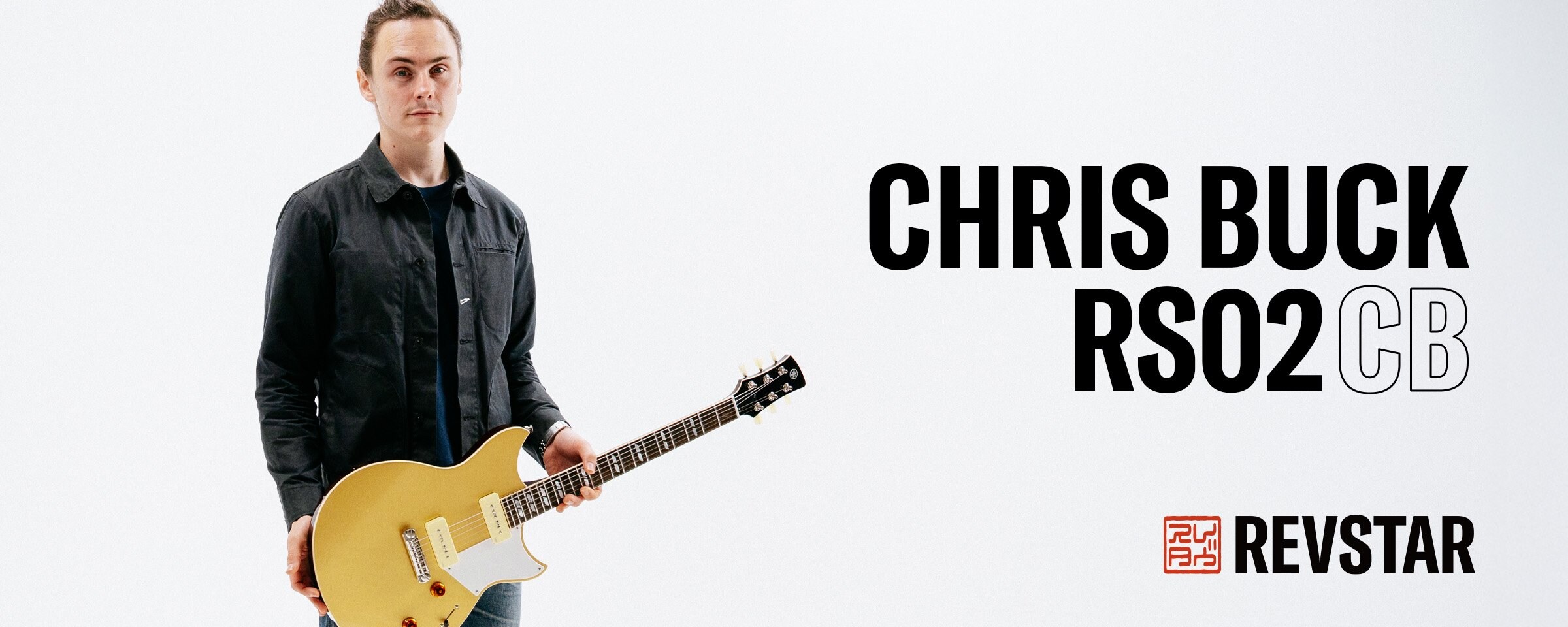 Chris Buck with his Signature Revstar RS02CB