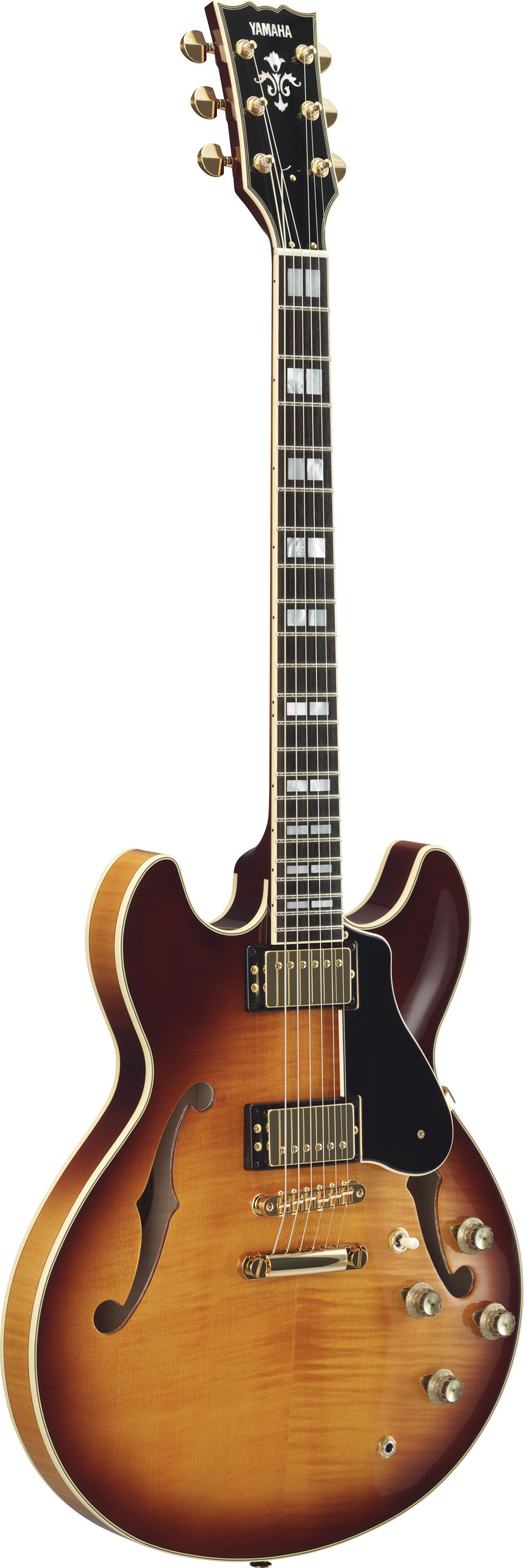 yamaha hollow guitar