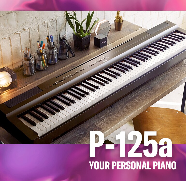 P-125a - Overview - P Series - Products - Pianos - Yamaha - Australia