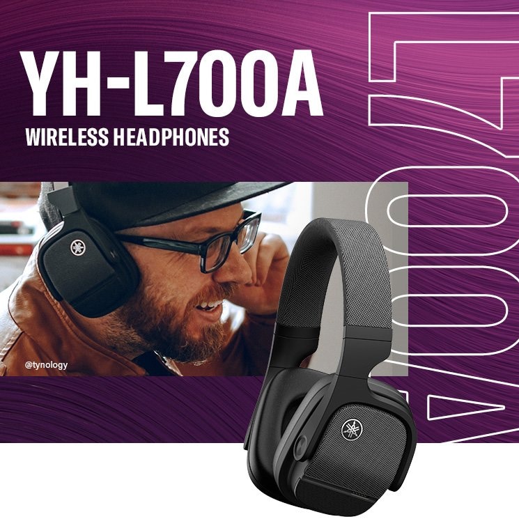 Audio Home - Australia Music Yamaha Earphones & Headphones YH-L700A - - - - Overview - - Products