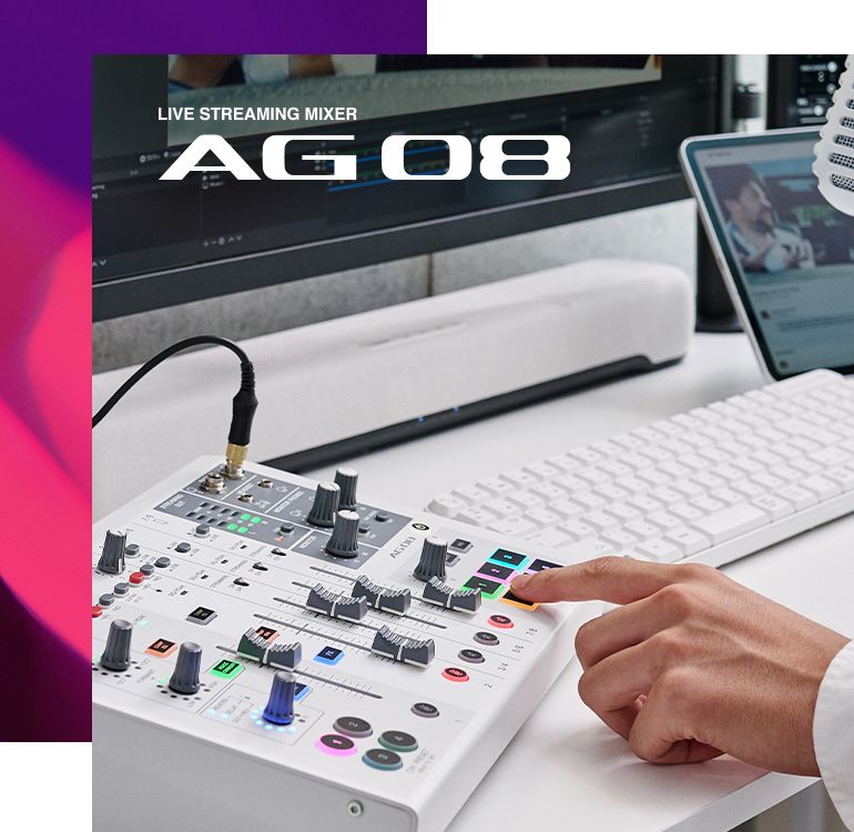 【売約】YAMAHA AG08 AG08 Live Streaming Mixer Accessories - Yamaha USA