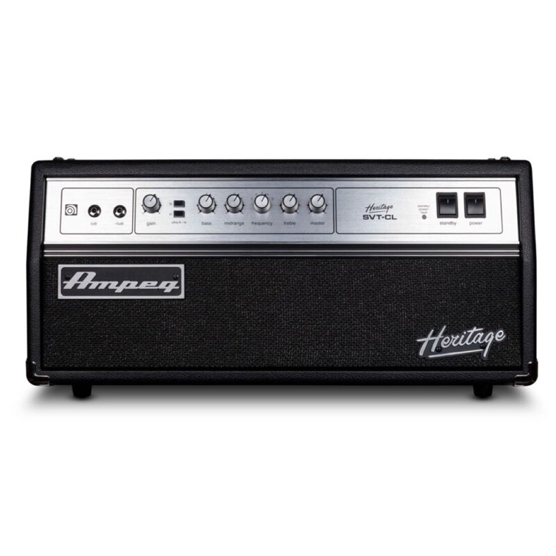 An Ampeg SVT Heritage Edition Bass Amp Head