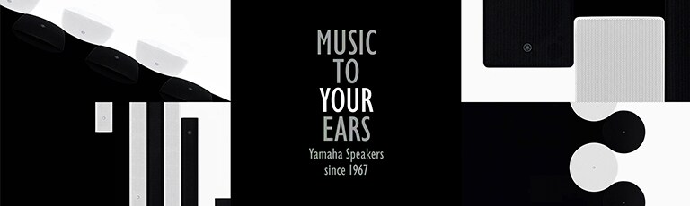 A banner link to the page of Speakers for Background Music.