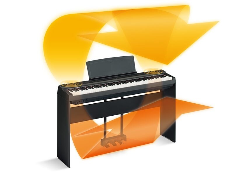 Yamaha P-125 Digital Piano 2-way Speaker System