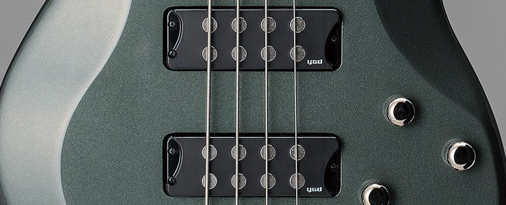 M3 pickups of the Yamaha TRBX305 5-string bass