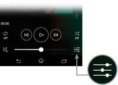 How can I stream music from a MusicCast device to my Bluetooth headphones or speakers?