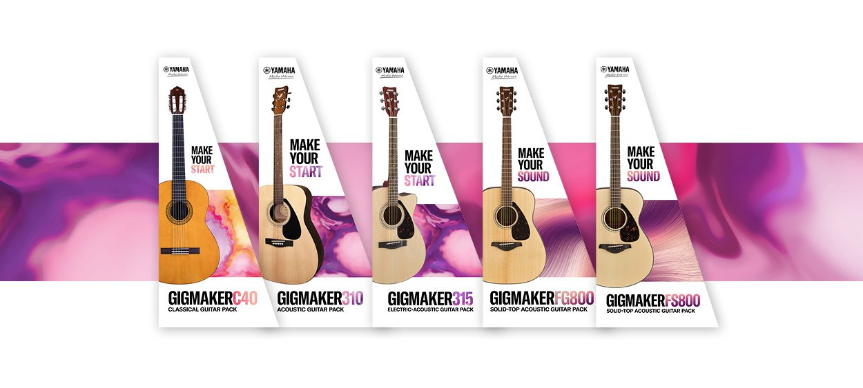 yamaha gigmaker acoustic guitar pack gmagpackstdiii