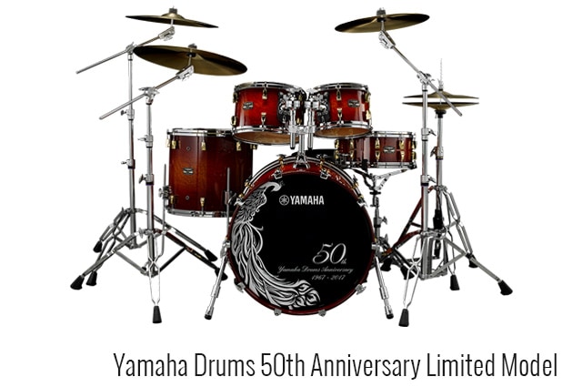 Yamaha Drums 50th Anniversary Limited Model