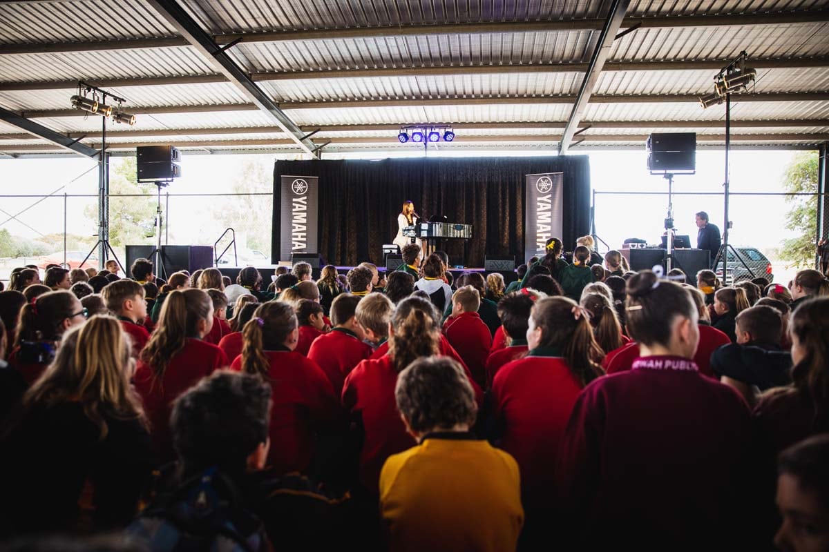 Dami Im performs at Coomealla