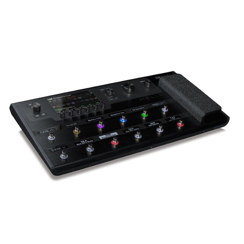 Line 6 Helix Guitar Multiple Effects Pedal Board