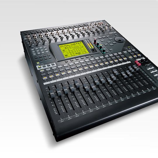 YAMAHA O1V デジタルミキサー 16チャンネル MY8-AT搭載 楽器・機材