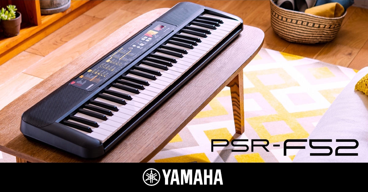 Teclado portátil de 61 teclas PSR-F52 – Yamaha – Music Hall Chile