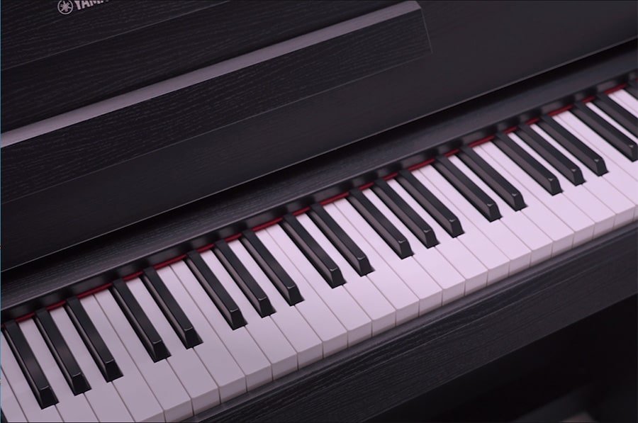 Yamaha ARIUS YDP-S35 digital piano features groundbreaking technology called Virtual Resonance Modeling Lite (VRM Lite).