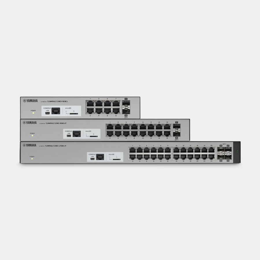 SWR2100P - Overview - Network Devices - Products - Audio - Yamaha