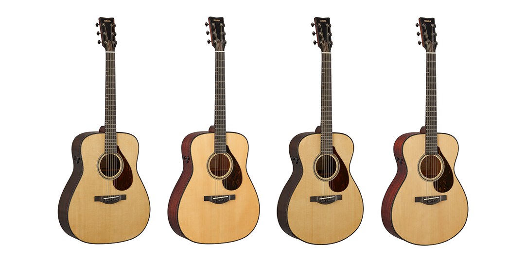 Yamaha FG9 X and FS9 X Acoustic-Electric Guitar. New Lineup of