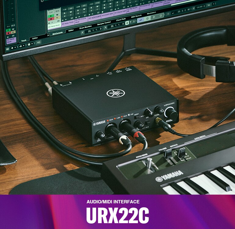 Yamaha Audio/MIDI Interface URX22C
