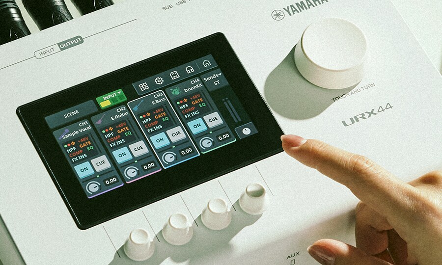 Yamaha URX44: Intuitive Control at Your Fingertips