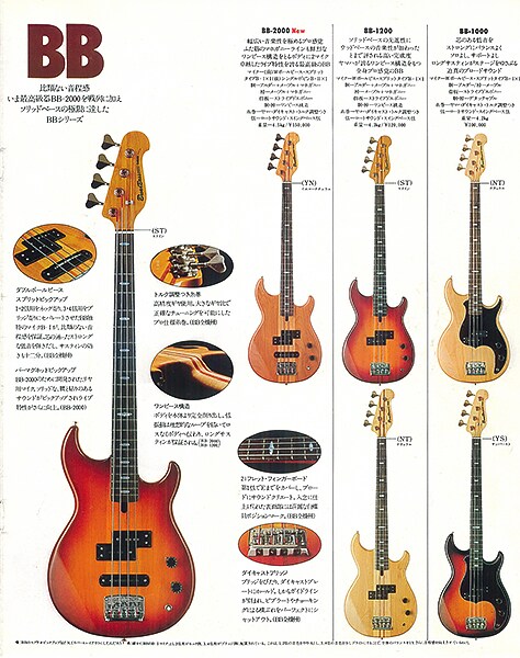 BB-2000: A neck-through bass loved by scores of players